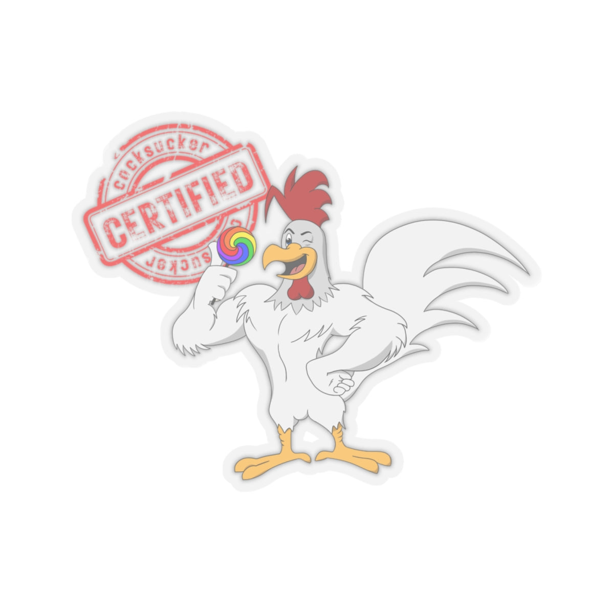 Certified CockSucker Stickers