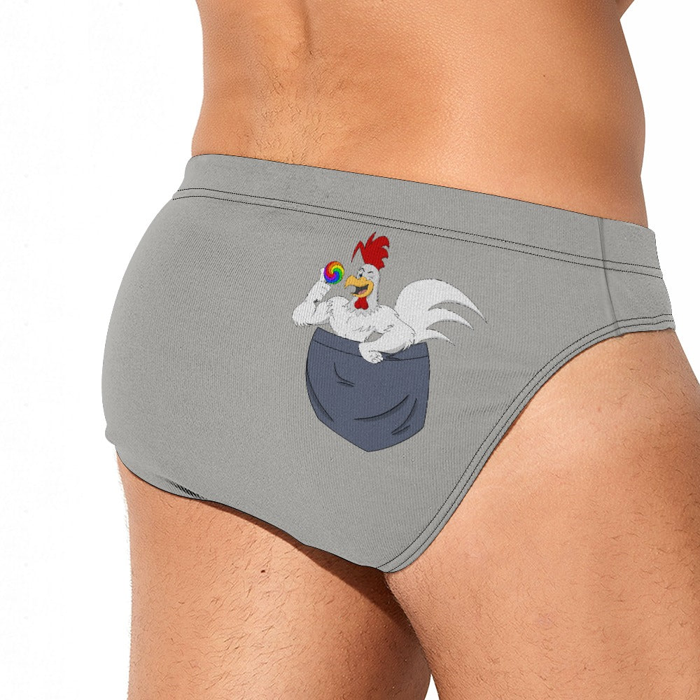 Pocket CockSucker Swim Briefs