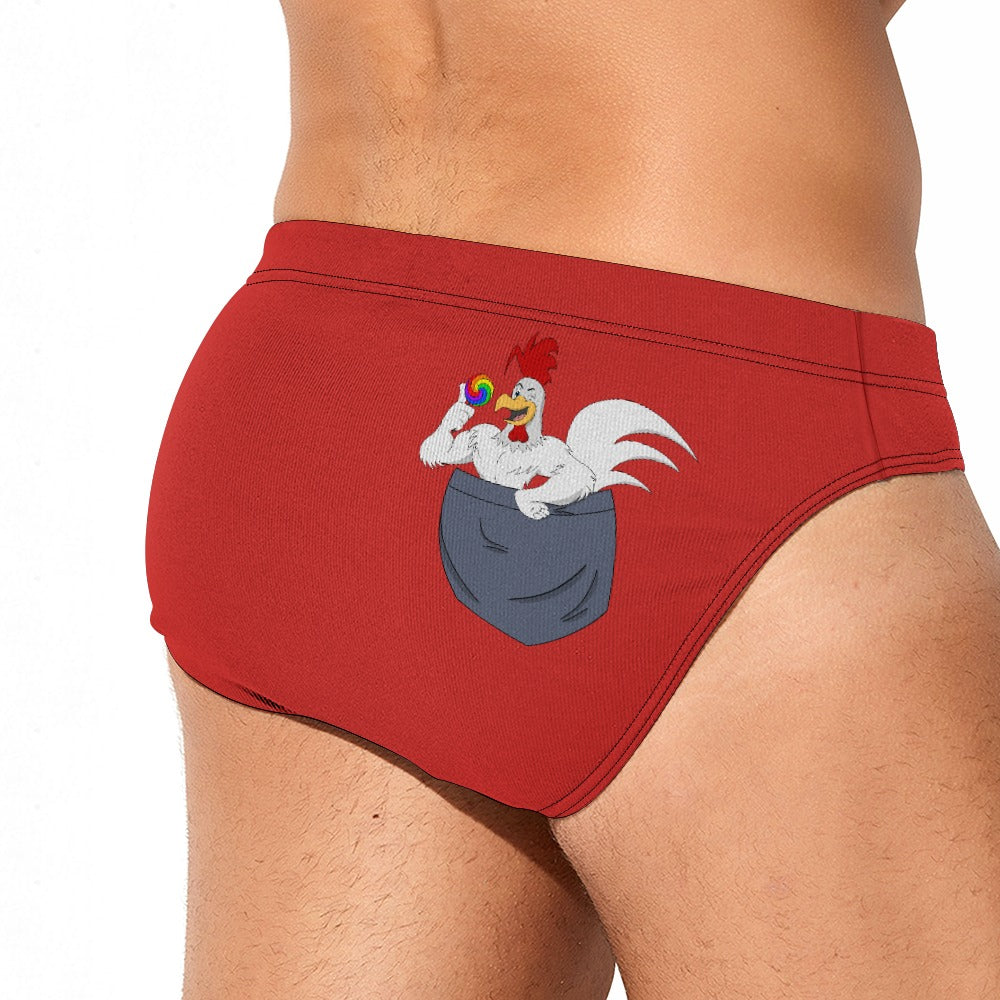 Pocket CockSucker Swim Briefs