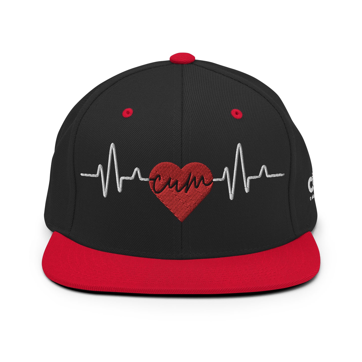 Heartbeat Cum Snapback Hat